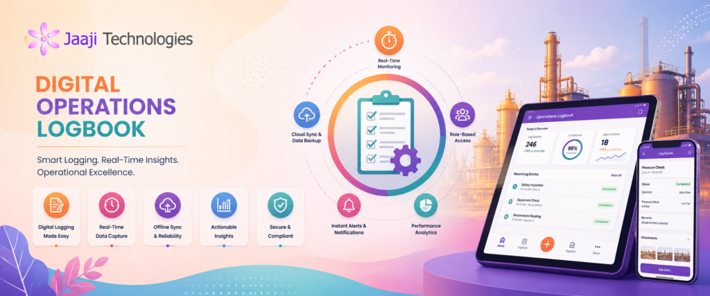 Digital Operations Logbook from Jaaji technologies