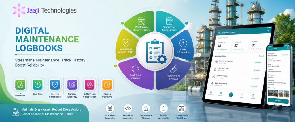 Digital Maintenance Logbooks form Jaaji technologies