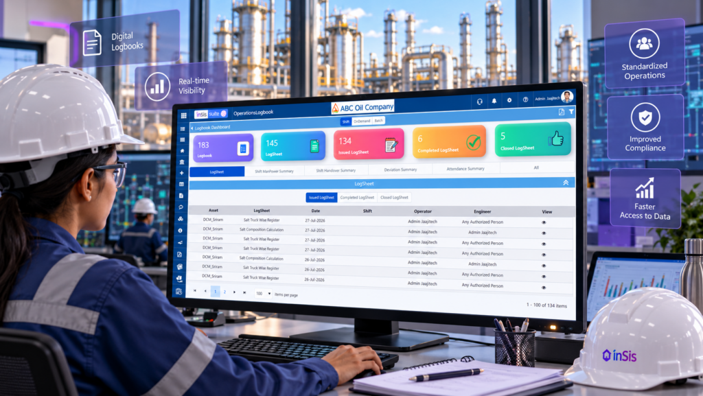 Digital Operational Logbook Solution for Specialty Chemical Manufacturing